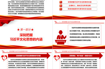 新時代高校的文化使命和責任擔當ppt大氣華美習近平文化思想高校黨建課件