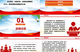 向著強(qiáng)國建設(shè)民族復(fù)興的宏偉目標(biāo)奮勇前進(jìn)ppt黨政風(fēng)2024辭舊迎新總結(jié)過去展望未來黨課