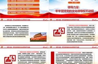 建設中華民族現(xiàn)代文明的實踐邏輯ppt紅色簡潔貫徹落實習近平文化思想微黨課
