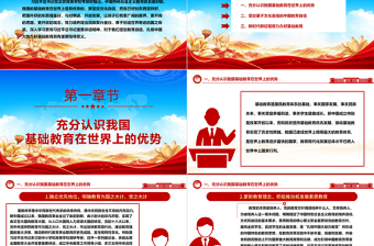 堅(jiān)定教育自信扎根中國(guó)大地辦好基礎(chǔ)教育ppt華美黨政風(fēng)學(xué)習(xí)貫徹習(xí)近平總書(shū)記關(guān)于基礎(chǔ)教育重要講話精神微黨課