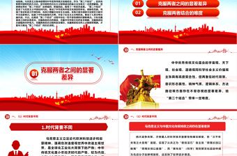在解決好“六個(gè)克服”中深度推進(jìn)“第二個(gè)結(jié)合”（上）ppt華美黨政做好新時(shí)代新征程宣傳思想文化工作專題黨課