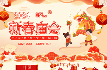 新春廟會(huì)PPT精美中國(guó)風(fēng)中國(guó)傳統(tǒng)文化精髓課件模板下載