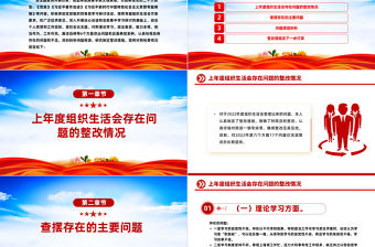 2023年主題教育專題組織生活會(huì)個(gè)人對(duì)照剖析發(fā)言PPT模板