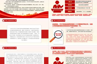 精美風(fēng)中國共產(chǎn)黨第二十屆中央紀律檢查委員會第三次全體會議公報PPT專題課件模板