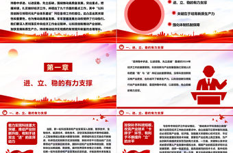 壯大科技實力 引領產業創新ppt簡潔時尚深入貫徹落實中央經濟工作會議精神主題黨課