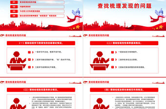 黨支部班子成員2023年度組織生活會個人對照檢查材料PPT模板