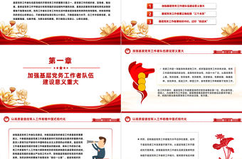 如何做一名優秀的黨務工作者PPT黨政風基層黨務工作者隊伍建設黨課