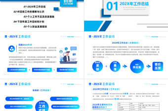 采購部年終總結PPT簡潔創意年度工作匯報新年計劃模板下載