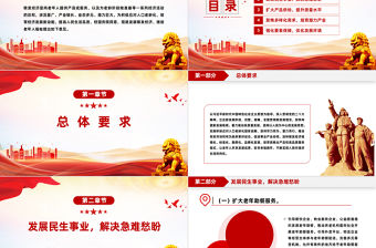 精美簡潔關于發展銀發經濟增進老年人福祉的意見PPT課件