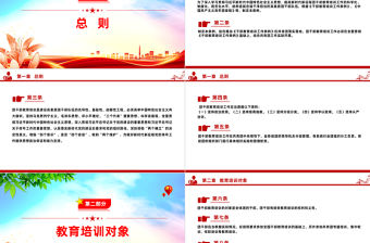 中國共產主義青年團干部教育培訓工作條例PPT團課課件