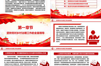 以咬定青山不放松的執著奮力推進鄉村治理ppt大氣簡潔鄉村振興戰略專題微黨課