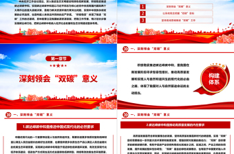 積極穩(wěn)妥推進碳達峰碳中和ppt大氣精美深入推進生態(tài)文明建設(shè)和綠色低碳發(fā)展專題課件
