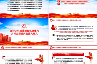 統(tǒng)籌新型城鎮(zhèn)化和鄉(xiāng)村全面振興PPT黨政風(fēng)貫徹落實(shí)中央經(jīng)濟(jì)工作會(huì)議的部署要求課件