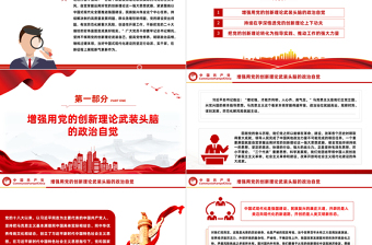 自覺掌握運用好黨的創(chuàng)新理論這一強大思想武器PPT黨政風第六批全國干部學習培訓課件