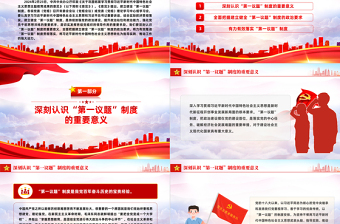 以高度政治自覺建立健全“第一議題”制度PPT黨政風(fēng)深刻認(rèn)識(shí)“第一議題”制度的重要意義課件