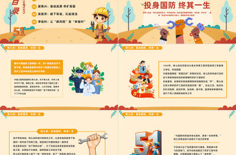 勞動創造輝煌模范引領未來PPT卡通風五一特別課件之中國勞模人物介紹課件