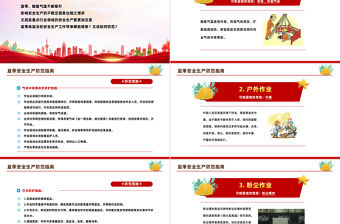 安全生產(chǎn)防范指南PPT精美大氣如何預(yù)防高溫給安全生產(chǎn)工作帶來的隱患課件下載