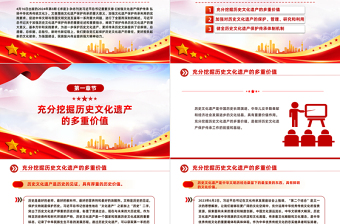 保護歷史文化遺產(chǎn)更好傳承歷史文脈PPT關(guān)于加強歷史文化遺產(chǎn)保護傳承的重要論述和重要指示課件
