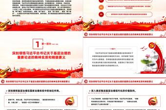 基層強(qiáng)則國(guó)家強(qiáng)基層安則天下安PPT黨政風(fēng)黨員干部學(xué)習(xí)教育黨課課件