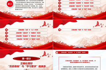 處理好九對(duì)關(guān)系推動(dòng)黨紀(jì)學(xué)習(xí)教育走深走實(shí)PPT黨課課件
