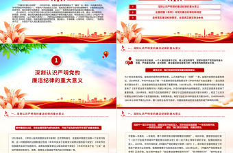 嚴(yán)守廉潔紀(jì)律永葆清正廉潔本色PPT精美簡(jiǎn)潔六大紀(jì)律黨紀(jì)學(xué)習(xí)課件