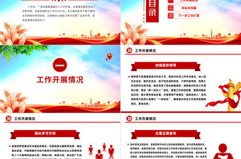 2024上半年意識形態領域工作情況自查報告PPT模板