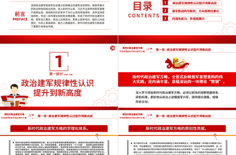 學(xué)深悟透新時(shí)代政治建軍方略PPT簡約風(fēng)學(xué)習(xí)建軍治軍原則課件