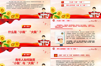 精美創(chuàng)意2024年融貫“小我”與“大我”PPT高校思政課課件