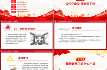 2024年黨紀學習教育專題以案說紀黨課PPT下載