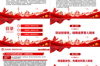 推進大中小學思想政治教育一體化建設PPT黨建風深入學習思政課建設專題黨課