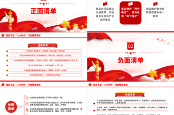 黨員干部“八小時(shí)外”行為規(guī)范清單PPT微黨課