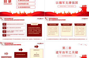 共筑強軍夢全面準確把握黨在新時代的強軍目標PPT紅色黨政風熱烈慶祝中國人民解放軍建軍97周年黨課下載