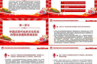 創造中國式現代化的文化形態ppt深入學習習近平文化思想