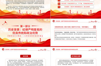 開展黨紀學習教育以鐵的紀律護航黨的事業PPT微黨課