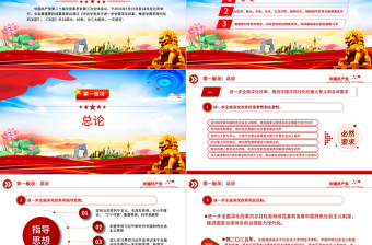 速覽60條要點(diǎn)二十屆三中全會(huì)《決定》PPT精美風(fēng)學(xué)習(xí)三中全會(huì)精神課件