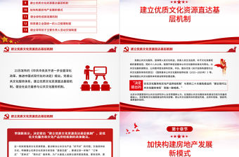 二十屆三中全會《決定》內容解讀（3）PPT三中全會精神宣傳黨課