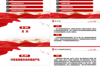 精美簡潔村務(wù)監(jiān)督委員會工作辦法PPT課件