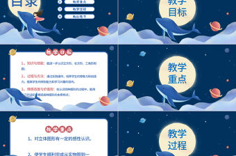 一年級數(shù)學(xué)認識圖形PPT課件