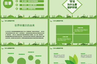2020年世界環(huán)境日宣傳PPT