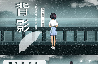 人教版初八年級語文背影PPT課件