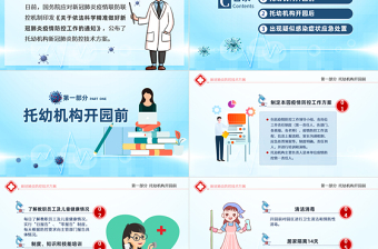 原創(chuàng)托幼機構(gòu)新冠肺炎防控技術(shù)方案抗擊疫情PPT