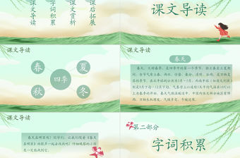 小學(xué)二年級(jí)語(yǔ)文找春天PPT課件