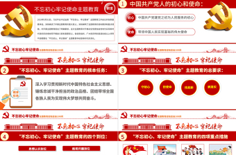 原創(chuàng)不忘初心牢記使命主題教育應(yīng)知應(yīng)會(huì)100問(wèn)