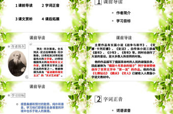 六年級(jí)人教版窮人教學(xué)課件PPT