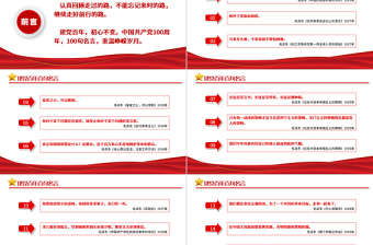2021黨史百年百句名言黨員應(yīng)知應(yīng)會(huì)黨史教育專題黨課PPT模板
