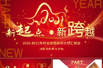 2020-2021年年終總結(jié)暨新年計(jì)劃匯總PPT模板