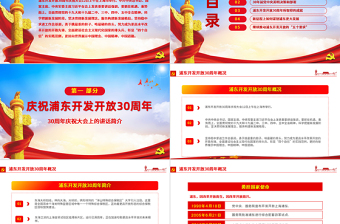 黨建風(fēng)地域黨課之上海浦東開(kāi)發(fā)開(kāi)放30周年慶祝大會(huì)重要講話黨課