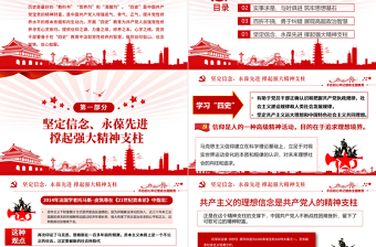 在“四史”教育中汲取黨性修養(yǎng)的智慧PPT模板