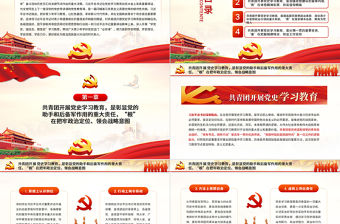 2021讓紅色基因革命薪火代代傳承PPT慶祝建黨100周年主題黨課之共青團(tuán)學(xué)黨史強(qiáng)信念跟黨走學(xué)習(xí)教育PPT模板