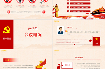 紅色黨政風(fēng)解讀全國脫貧攻堅總結(jié)表彰大會上的講話ppt